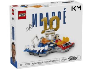 LEGO 43013 Editions Kylian Mbappé - piłkarskie momenty