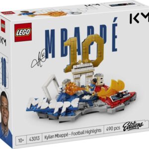 LEGO 43013 Editions Kylian Mbappé - piłkarskie momenty