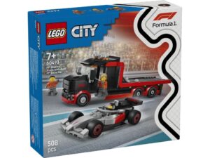 LEGO 60493 City Ciężarówka F1 z bolidem Audi F1