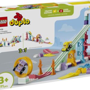 LEGO 10478 DUPLO Kreatywne rampy 3 w 1 z pojazdami