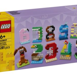 LEGO 40807 Iconic Urodzinowe cyferki