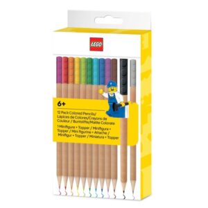 LEGO 53706 Classic Zestaw 12 Kredek LEGO z Minifigurką