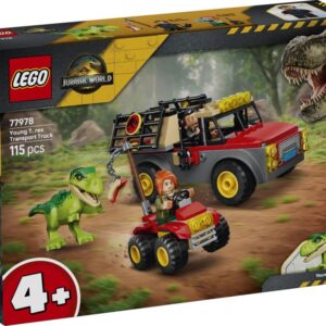 LEGO 77978 Jurassic World Ciężarówka do transportu młodego tyranozaura