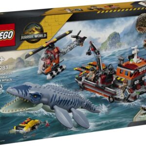 LEGO 77983 Jurassic World Atak mozazaura na łódź