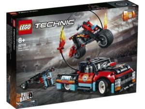 LEGO Technic 42106 Furgonetka i motocykl kaskaderski
