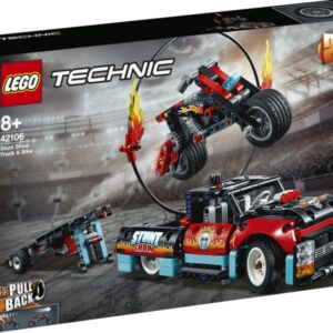 LEGO Technic 42106 Furgonetka i motocykl kaskaderski