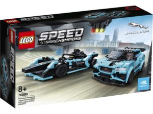 LEGO Speed Champions 76898 Formula E Panasonic Jaguar Racing GEN2 car i Jaguar I-PACE eTROPHY