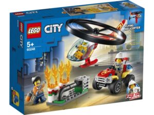 LEGO 60248 City Helikopter strażacki leci na ratun
