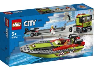 LEGO City 60254 Transporter łodzi wyścigowej