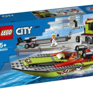 LEGO City 60254 Transporter łodzi wyścigowej