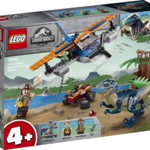 LEGO Jurassic World 75942 Welociraptor: na ratunek dwupłatowcem