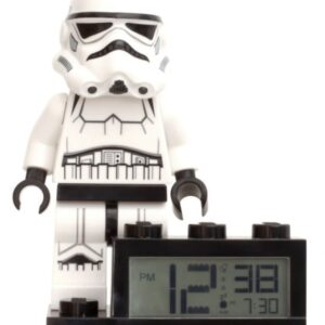 LEGO Classic 9004049 Budzik LEGO Star Wars na podstawce - Stormtrooper