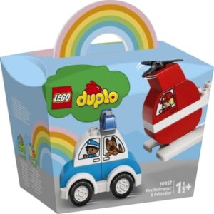 LEGO DUPLO 10957 Helikopter strażacki i radiowóz