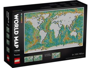 LEGO ART 31203 Mapa świata