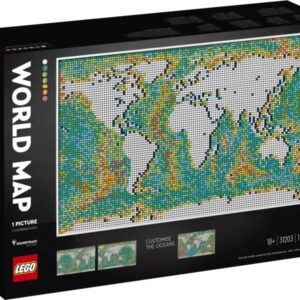 LEGO ART 31203 Mapa świata