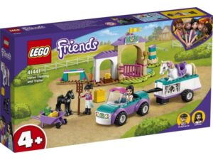 LEGO Friends 41441 Szkółka jeździecka i przyczepa dla konia
