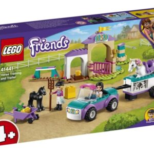 LEGO Friends 41441 Szkółka jeździecka i przyczepa dla konia