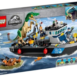 LEGO Jurassic World 76942 Barionyks i ucieczka łodzią