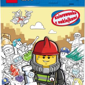 LEGO CITY NA6001 KOLOROWANKA Z NAKLEJKAMI