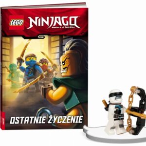 LEGO KZKLNRD13/1 NINJAGO KSIĄŻKA DO CZYTANIA Ostatnie życzenie + minifigurka