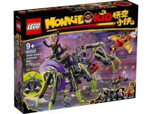 LEGO 80022 Monkie Kid Baza arachnoidów Spider Queen