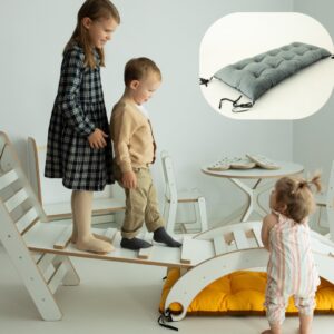 Deska do balansowania XL + Poduszka + Ścianka + Zjeżdżalnia + Pikler