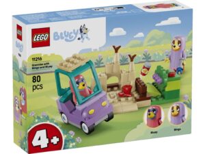 LEGO 11216 Bluey Babunie z Bingo i Blue