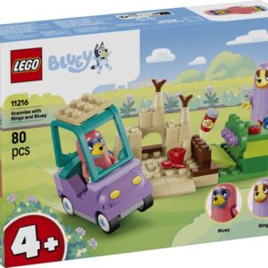 LEGO 11216 Bluey Babunie z Bingo i Blue