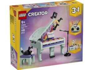 LEGO 31392 Creator Dekoracyjny fortepian z kotem