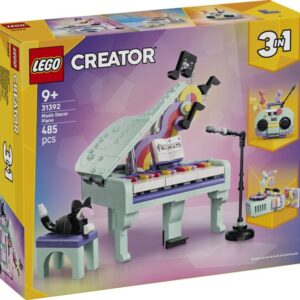 LEGO 31392 Creator Dekoracyjny fortepian z kotem
