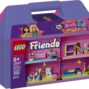 LEGO 42697 Friends Kreatywna walizka z domkiem dla lalek
