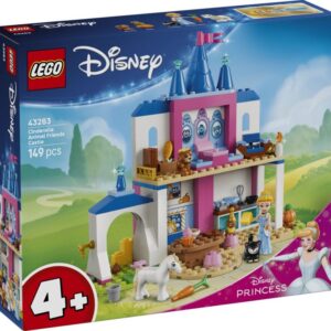 LEGO 43283 Disney Animation Zamek Kopciuszka i jej zwierzęcych przyjaciół
