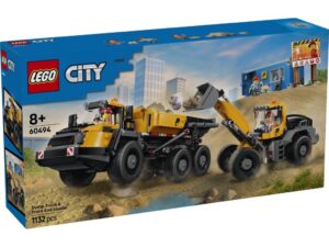 LEGO 60494 City Wywrotka i ładowarka czołowa
