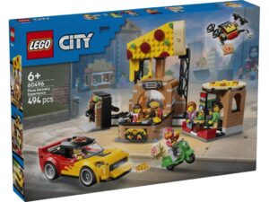 LEGO 60496 City Dostawa pizzy z pojazdami
