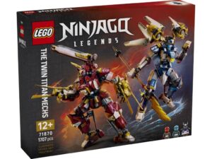 LEGO 71870 Ninjago Bliźniacze tytanowe mechy