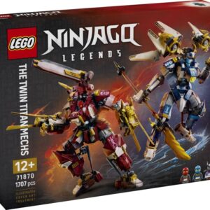 LEGO 71870 Ninjago Bliźniacze tytanowe mechy