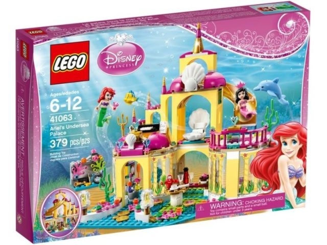 LEGO Księżniczki Disneya 41063 Podmorski pałac Arielki