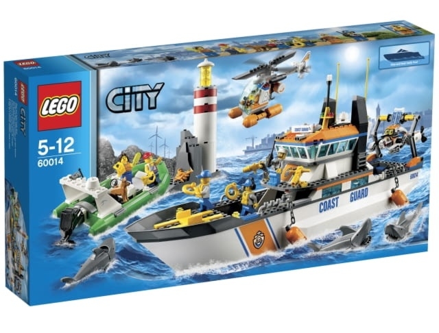LEGO CITY 60014 Patrol straży przybrzeżnej