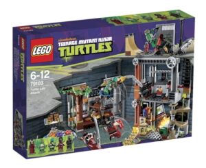 LEGO TURTLES 79103 Atak na jaskinię żółwi