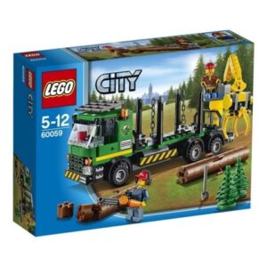 LEGO CITY 60059 Ciężarówka do transportu drewna