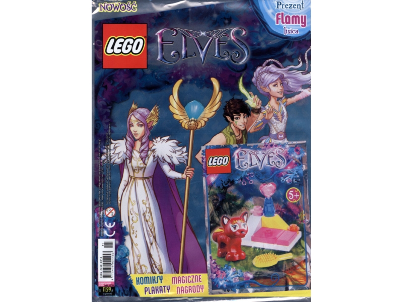 LEGO Elves 407194 magazyn 2/2015 + lisica Flamy
