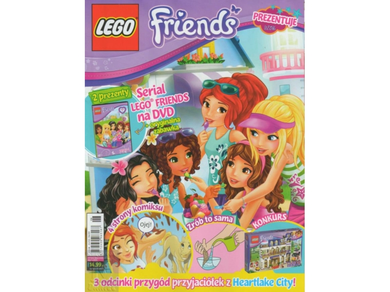 LEGO Friends 411175 Prezentuje magazyn nr 1/2016 + film i zestaw