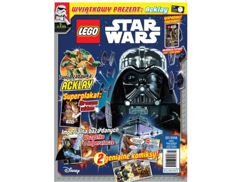 LEGO Star Wars 406856 magazyn 7/2016 + Acklay