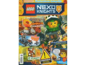 LEGO Nexo Knights 409960 magazyn 7/2016 + Wystrzałowa katapulta