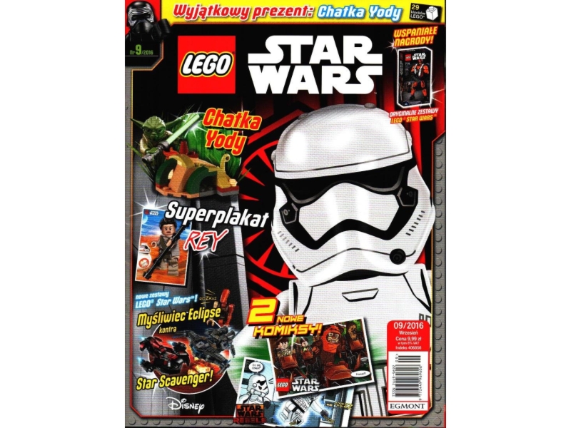 LEGO Star Wars 406856 magazyn 9/2016 + chatka Yody