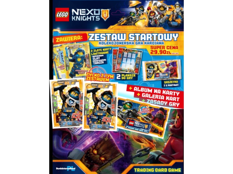 LEGO Nexo Knights 510785 TCG Zestaw Startowy - Gra karciana