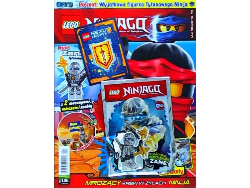 LEGO Ninjago 404101 magazyn 9/2016 + Tytanowy ninja