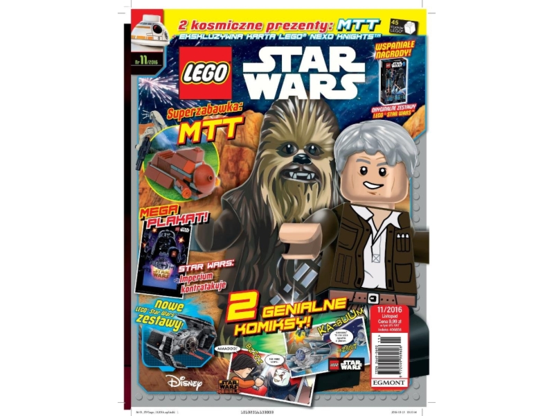 LEGO Star Wars 406856 magazyn 11/2016 + MTT