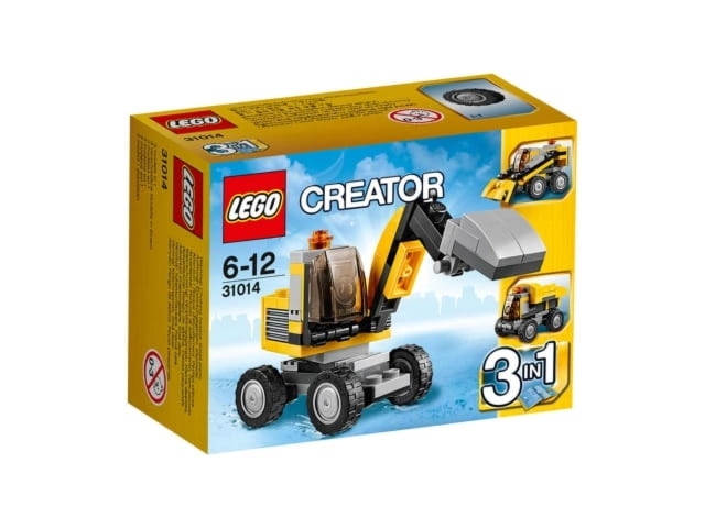 LEGO CREATOR 31014 Koparka 3w1