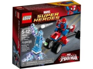LEGO SuperHeroes 76014 Trójkołowiec Pająka kontra Electro